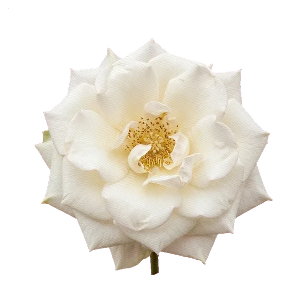 Rosa peonía White O'Hara — full